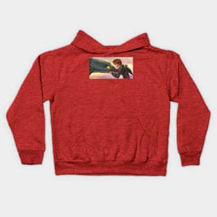 Hiccup and Toothless Goodbye Kids Hoodie